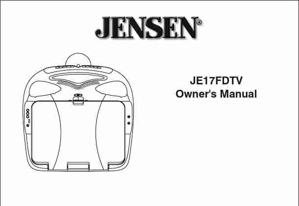 Audiovox DVD Player Jensen JE17FDTV-page_pdf